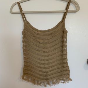 LACE CAMISOLE TOP *